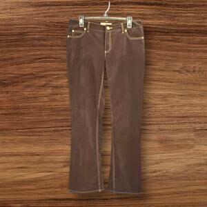 Michael Kors Women’s Corduroy Fashion Pants Brown Size 10